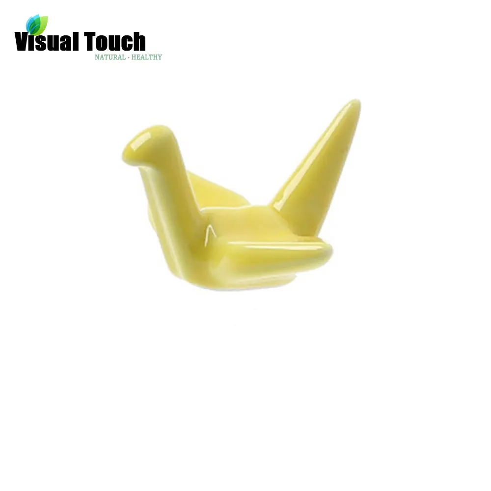 Визуальный сенсорный 4 дюйма милый оригами керамический декоративный держатель