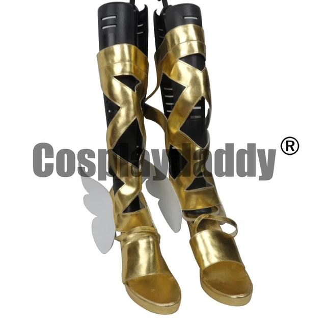Panty & Stocking With Garterbelt Pansto Panty Anarchy Transformation Angel  Form Ver. Cosplay Shoes Boots H016 - Shoes - AliExpress