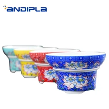 Цзиндэчжэнь ручная роспись эмаль цвет керамика фарфор китайский Кунг Фу чай набор для воды фильтр чайное ситечко Cha hai интимные аксессуары