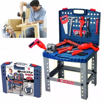 

Simulation Repair Tools Set Toy Tool Toys Children Pretend Play Children's toolkit Tool box Electric drill toys HOT sale