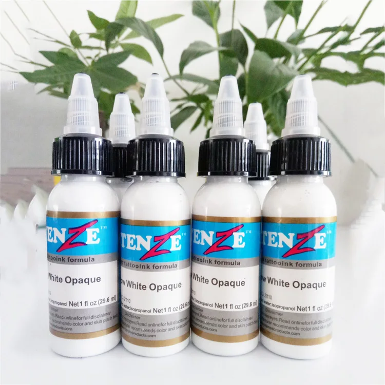 Kopen Goedkoop 10 Fles Tattoo Inkt Whit 30 Ml Pigment Kit Body Art Verf