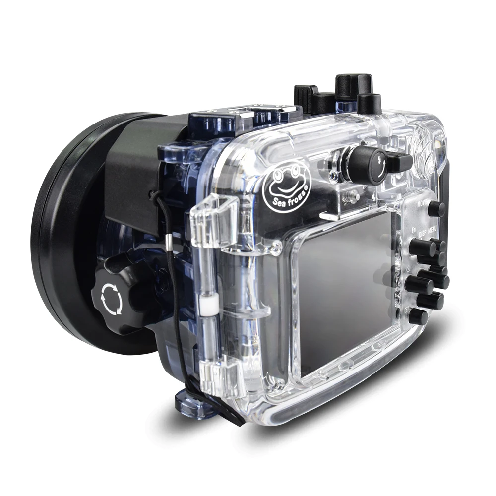 For Sony RX100 VI 6 camera waterproof housing case seafrogs meikon  produce (10)
