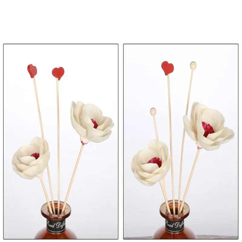 Cherry Blossom сухих цветов искусственная лоза цветочный аромадиффузор с тростниковыми палочками Замена палочки DIY украшение для дома ручной работы