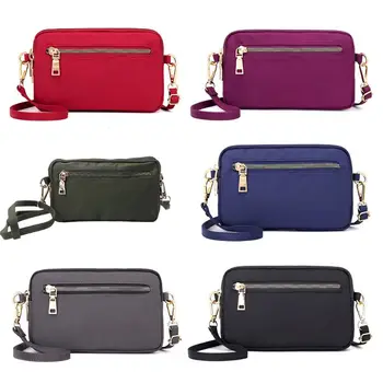 

Nylon Small Crossbody Bags Waterproof Shoulder Bag Satchels Cell Phone Wallet Purse Bag for Women