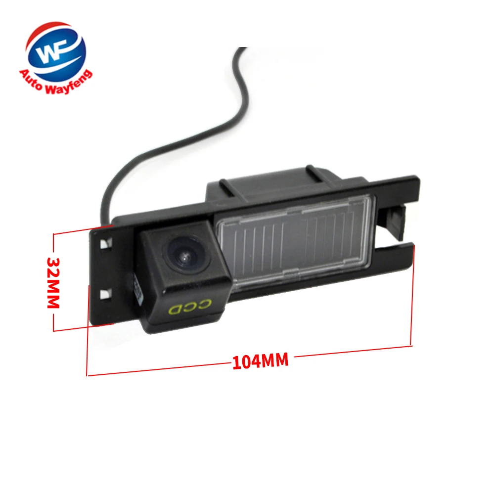 

HD CCD Waterproof Car Camera Car Reversing Backup Rearview Rear View Camera for Alfa Romeo 156 159 166 147 Brera Spider 05