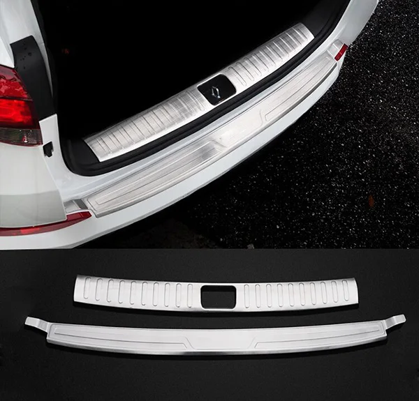 2pc Rear Bumper Protector Cover For Hyundai Tucson 2016 2017 2018 Outer