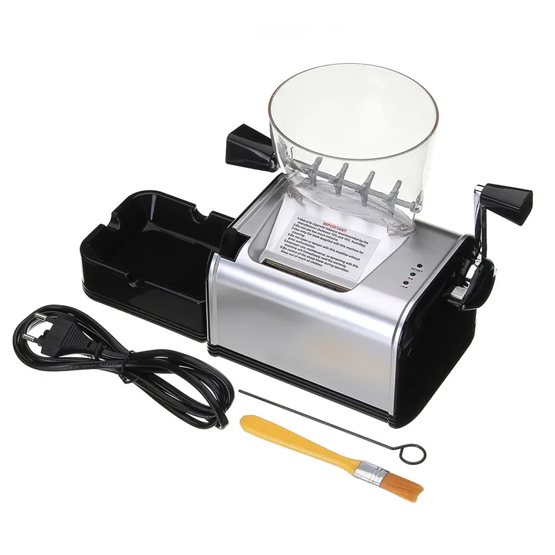 

Rolling Machine for Cigarette Metal Electric Automatic Tobacco Roller Maker Electronic Cigarette Tray Tube Smoking Accessories