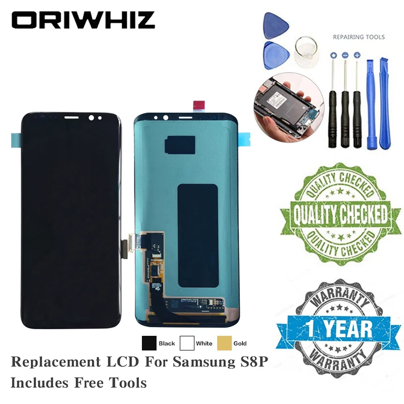 

OLED Quality LCD For Samsung S8 Plus S3 S6 G9200 G90f G920a G920i Screen Replacement Display Touch Screen Assemply Digitizer