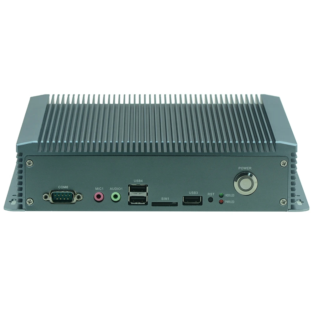 Partaker Q4 Fanless Industrial PC With 6 COM 1 SIM Slot 2 LAN (3)