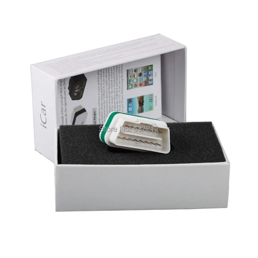 vgate icar2 blurtooth elm327 obd2 code reader icar 2 for android pc green-white-4