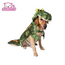 Хэллоуин крокодил, динозавр, собака, кошка, домашний костюм для вечеринки, наряды для маленьких больших собак, забавная одежда для Золотого ретривера, бульдога