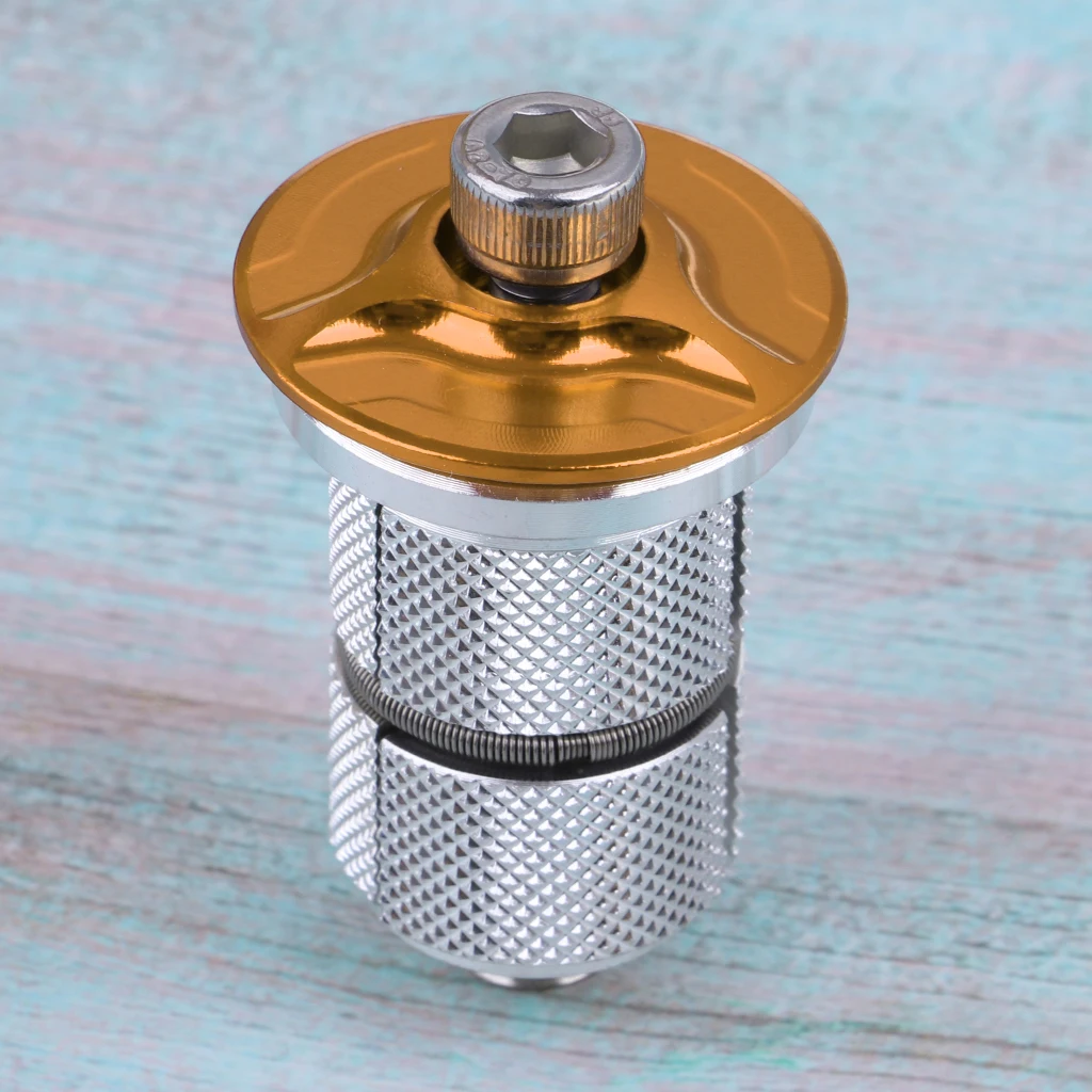 1-1/8 inch Carbon Steerer Compressor Headset Expander Compression Plug- Ultra Light, Easy Install
