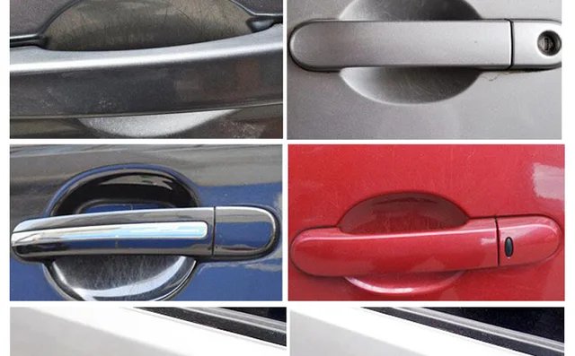 4 stücke Universal Invisible Transparent Auto Tür Griff Kratzer Schutz  Protector Filme Griff Schutz Aufkleber auto waren - AliExpress