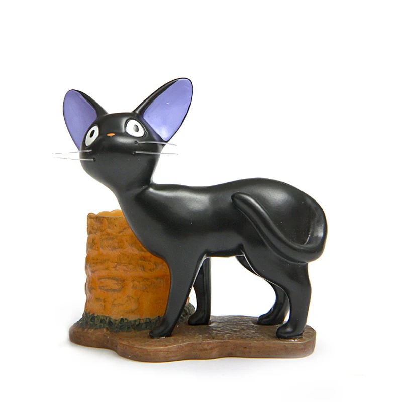 8 см Новый Kiki's Black Jiji Cat Pen Polder ПВХ экшн фигурка игрушки декоративные