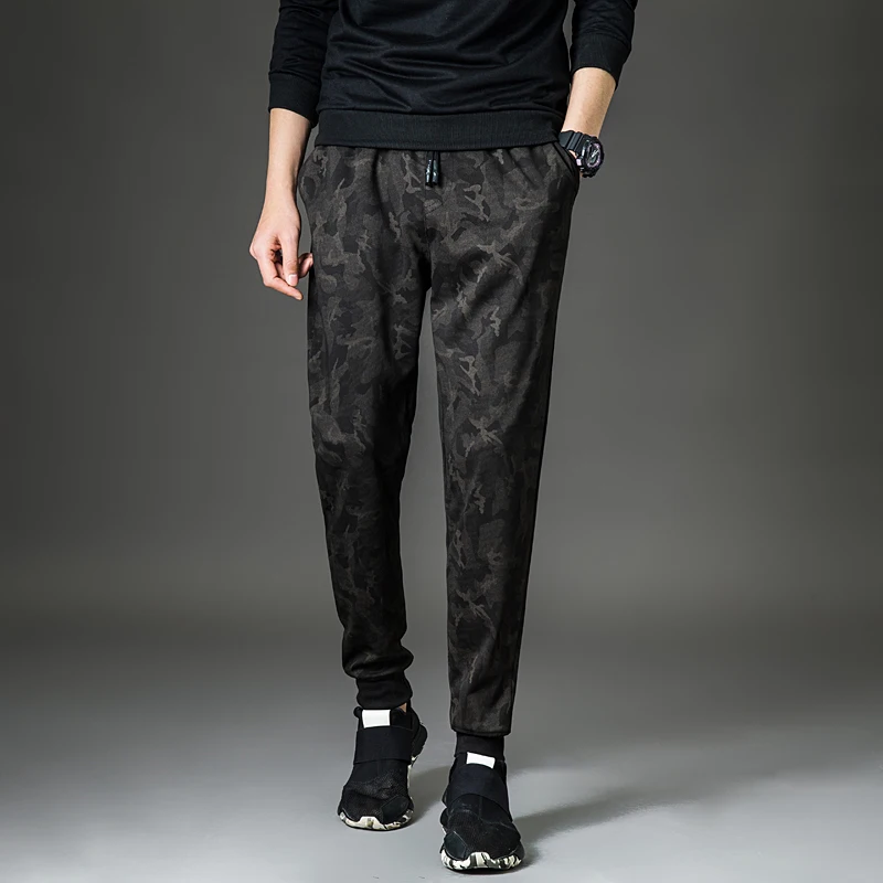 

2019 Mens Jogger Spring Pencil Harem Pants Men Camouflage Military Pants Loose Comfortable Cargo Trousers Camo Joggers