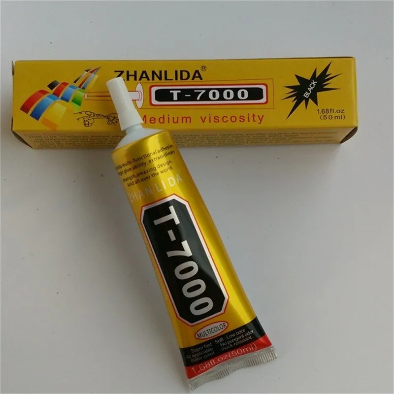 50ml T 7000 Needle Type Phone Screen Black Glue Diy Craft Jewelry Adhesive Great Ebay