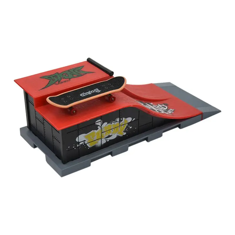 Скейт парк рампы Запчасти для Tech Deck накладка Ultimate парки Red|Аксессуары| |