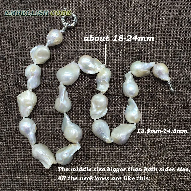Большой размер белый цвет ткани ядро пламебол форма барокко или Кеши жемчуг браслет пресноводный натуральный жемчуг специальный
