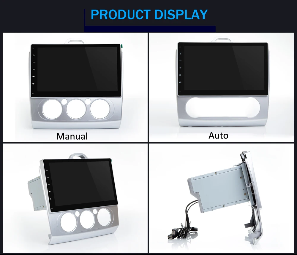 Flash Deal Bonroa 10.1" 2Din Android 8.1 Car Radio multimedia player for Focus 2005-2011 Audio Player Car GPS Navigation Stereo Player 17