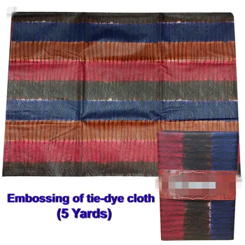 

STILL FLY guinea brocade fabric high quality bazin riche fabric soft embossed tie dye fabric for men clothing 5yards/lot L-40