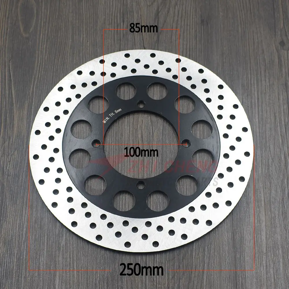 Rear Brake Disc Rotor For Suzuki GS 500 EK/EL/EM/EN/EP/ER/ES/ET/EV/EW/EX/EY/K1/K2/K3/K4/FK4/FK5/K5/K6/FK6/K7/FK7/K8/FK8 1989-08