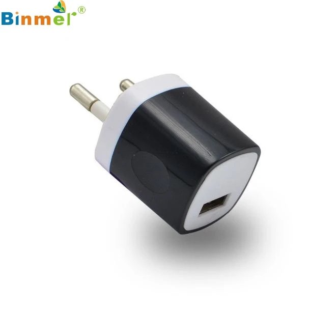 Binmer USB power solid color adapter EU plug patented circuit board design wall travel charger for iphone Samsung LG G5 | Электроника