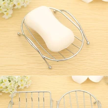 Модный мыльный поднос для посуды короткие прямоугольные держатели для мыла из нержавеющей стали