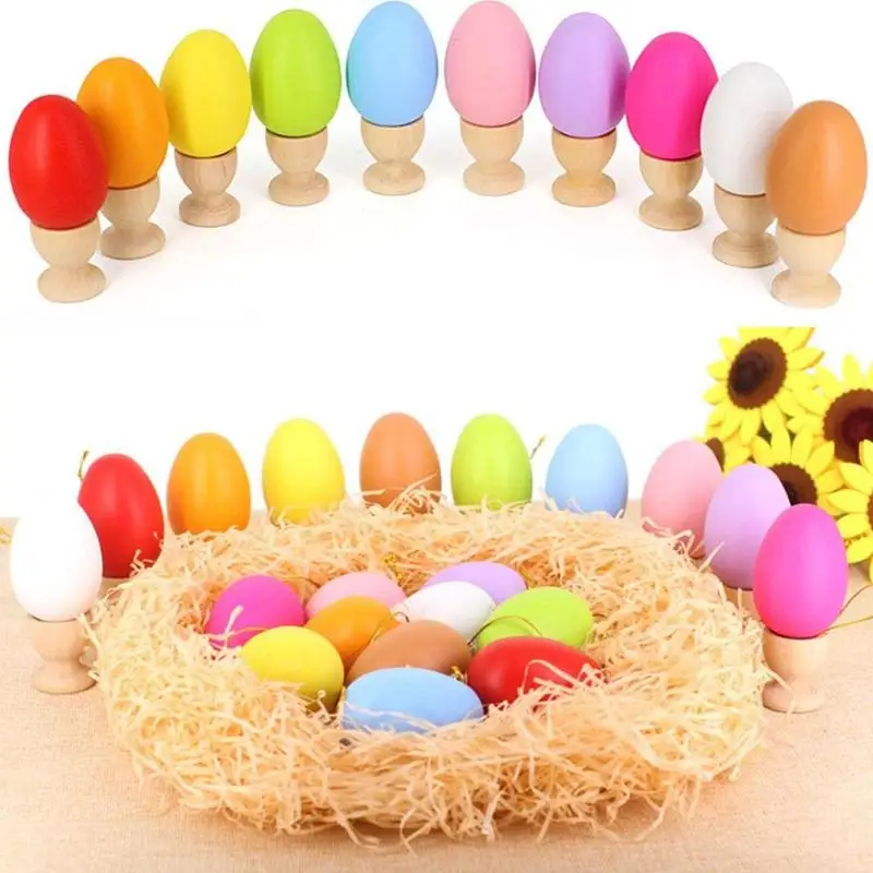 Handicraft toy Simulation Eggs Children Creative Toys Kindergarten Diy Decorative Ornaments Easter Eggs Handmade Toy Decoration