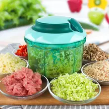 Многофункциональная овощерезка 1100 мл процессор вертолет чеснокодавилка овощи фрукты гироскоп дробилка ручная шлифовальная машина