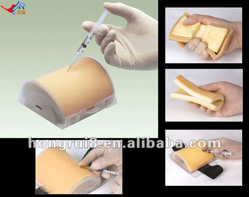 

Multi-Functional Intramuscular Injection Training Pad