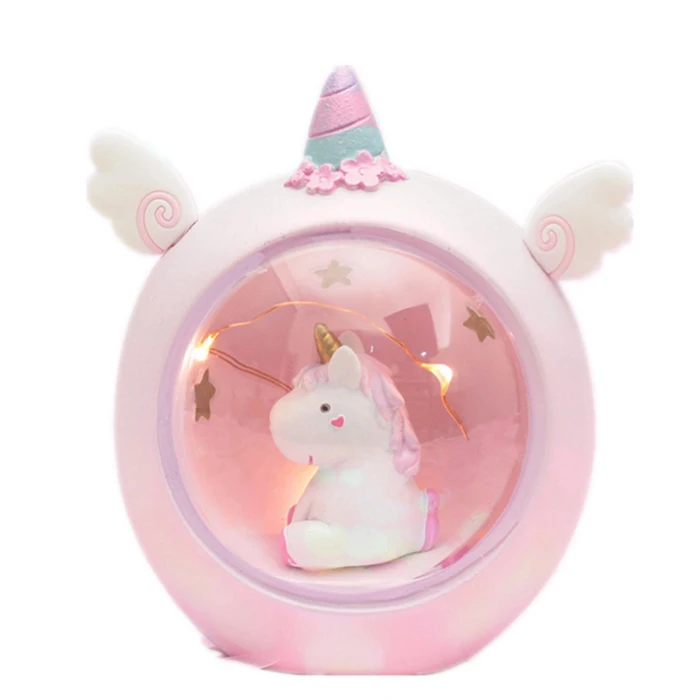

Unicorn Nightlight Room with Bedside Bedroom Decoration Gifts home decoration accessories desk decoration fairy garden miniature