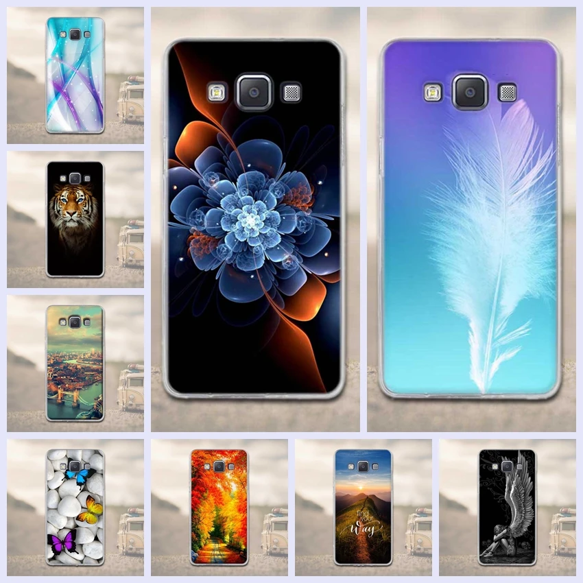 Силиконовые чехлы для Samsung Galaxy A5 5 0 дюйма чехол телефона мягкий из ТПУ 2015 A500 A500H