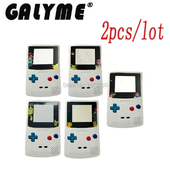 

Hot 2pcs/lot White Color Case Limited Screens Lens Panel For GameboyColor Retro Replacement Housing Shell GBO Game Console Boy