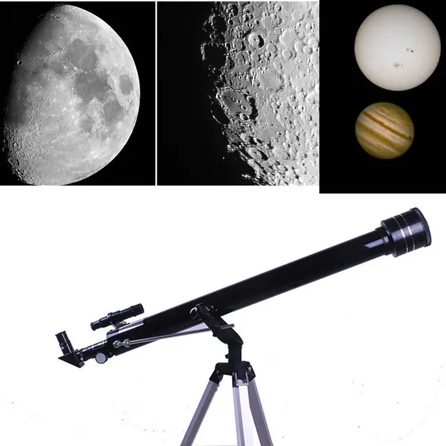 Cheap Updated Version Phoenix Professional F900x60 (900/60mm) Refractor Space Telescope. 225x Magnifications + USB Electronic Eyepiece
