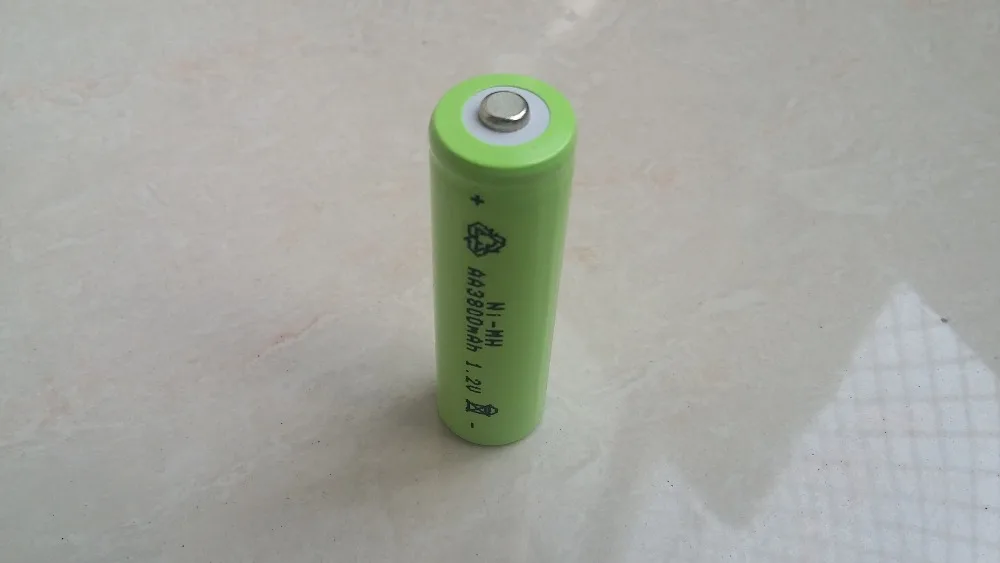 DING LI SHI JIA 16 шт AA 3800mAh 1,2 V перезаряжаемая батарея Ni-MH 1,2 V батареи аккумуляторная батарея 2A