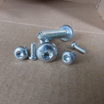 

M4 M6 M8 Torx T & TX Pan head triangular screw thread Self-tapping Screws DIN7500 Iron Galvanized