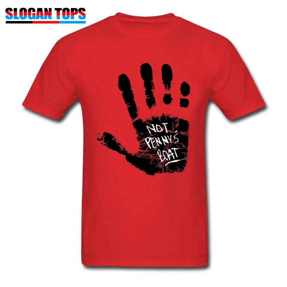 Europe Not Pennys Boat 23187 Man T-Shirt Prevalent Thanksgiving Day Short Sleeve Round Collar Pure Cotton T Shirt Top T-shirts Not Pennys Boat 23187 red