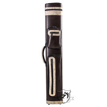 

Ultra Luxury Meilin 6 Holes Hard Pool Cue Billiard Stick Carrying Case Supreme Cue Case Hand-woven Professional Pool Cues Case
