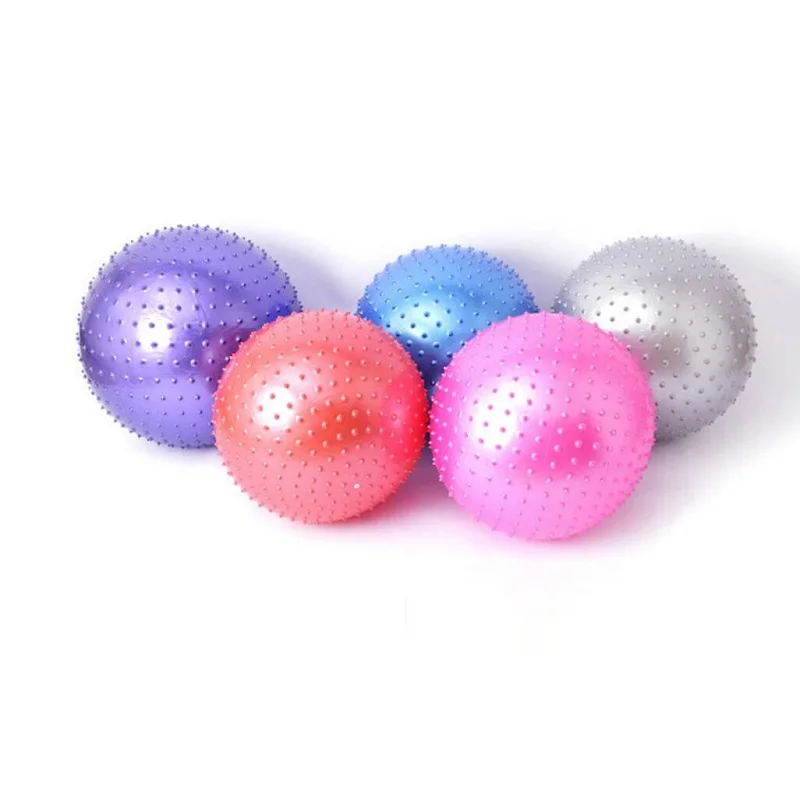 Yoga Ball yoga balance ball yoga ball Fitness Appliance Exercise point massage Massage Yoga Ball Fitness Body-building Tool 55cm