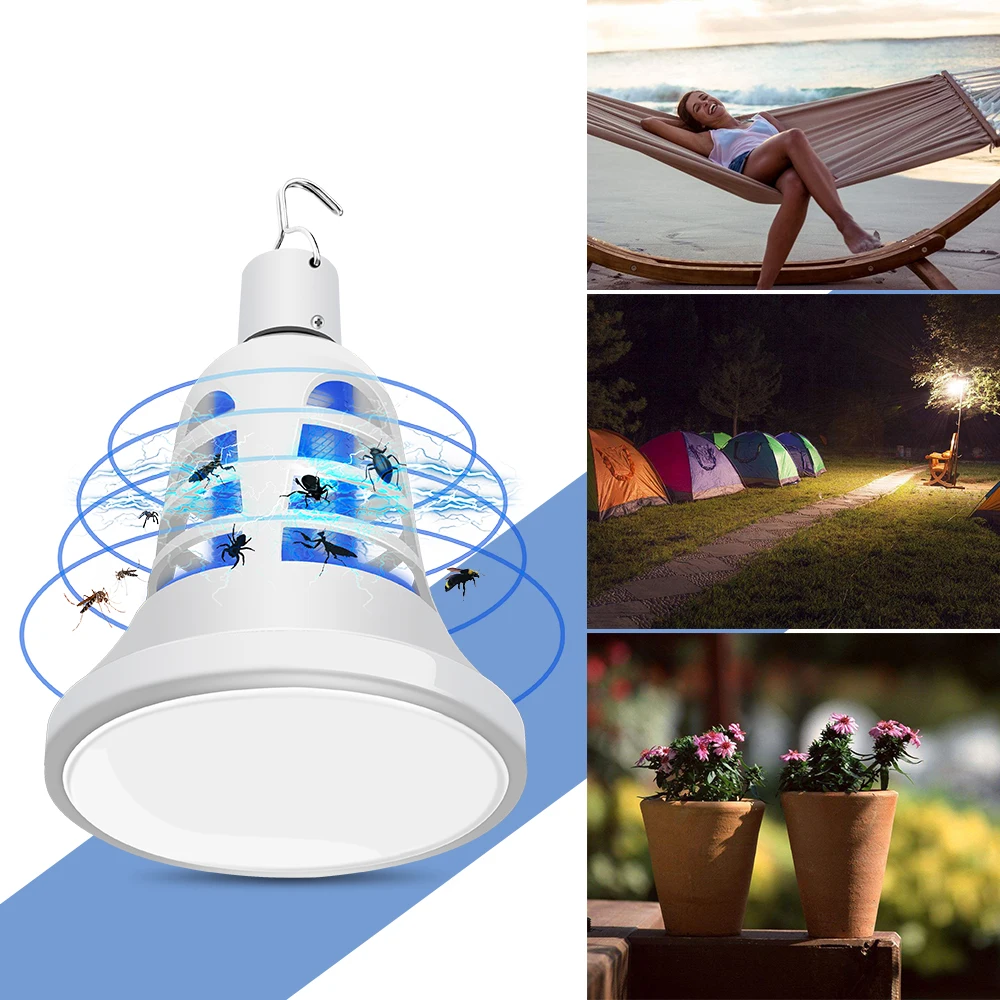 

Electronics LED Mosquito Killer Bulb E27 Full Spectrum Plants Growing Lamp 110V/220V For Grow Box 5V USB LED Light Trap Insects