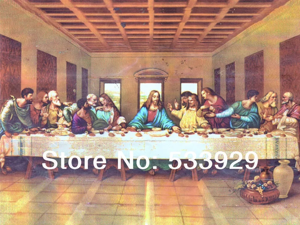 Leonardo Da Vinci Last Supper Tds Dv012 Cuadros Decoracion