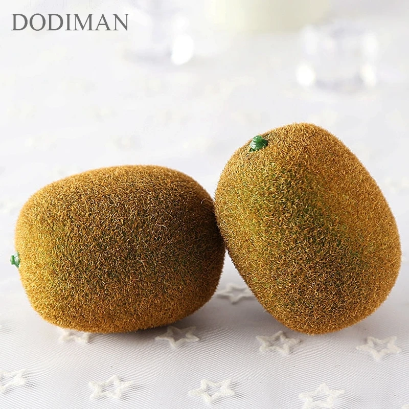 

Simulation fruit Kiwifruit foam model photography props Fruit store display home decoration furnishings artificial kiwi