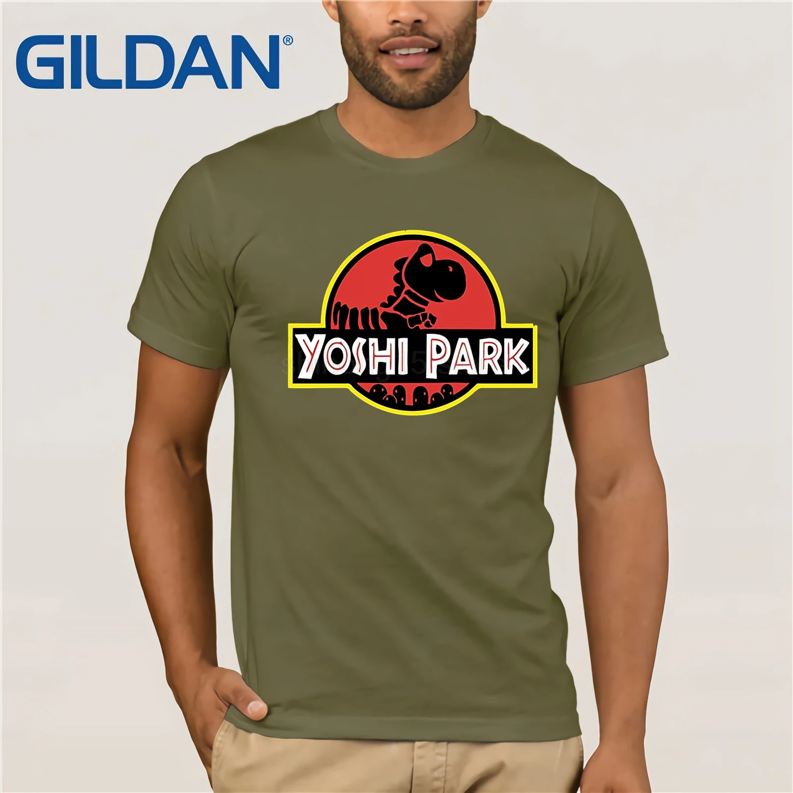 2019 Short Sleeve Cotton T Shirts Man Clothing Yoshi Park , Custom Tshirt 2019 Short Sleeve Cotton T Shirts Man Clothing Yoshi Park , Custom Tshirt