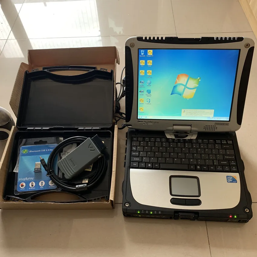 Herramienta de diagnóstico vas 5054a software full chip odis v5.13 con ordenador portátil cf-19 pan