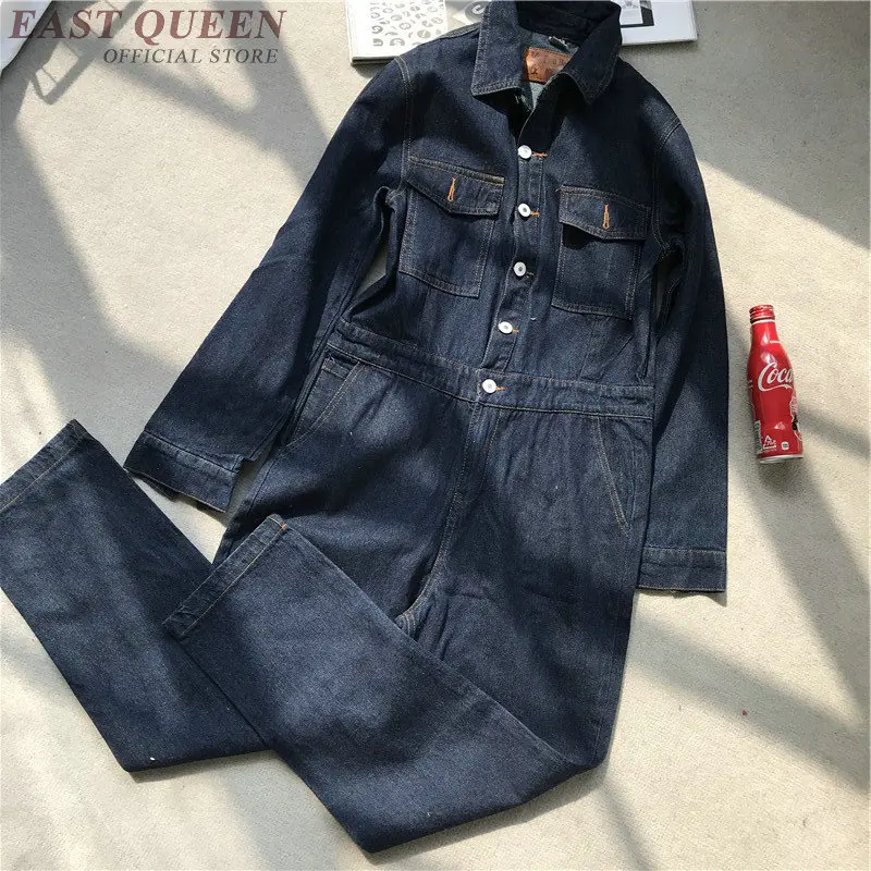 Женские комбинезоны Комбинезоны из джинсовой ткани AA3273|denim jumpsuit|denim jumpsuit for