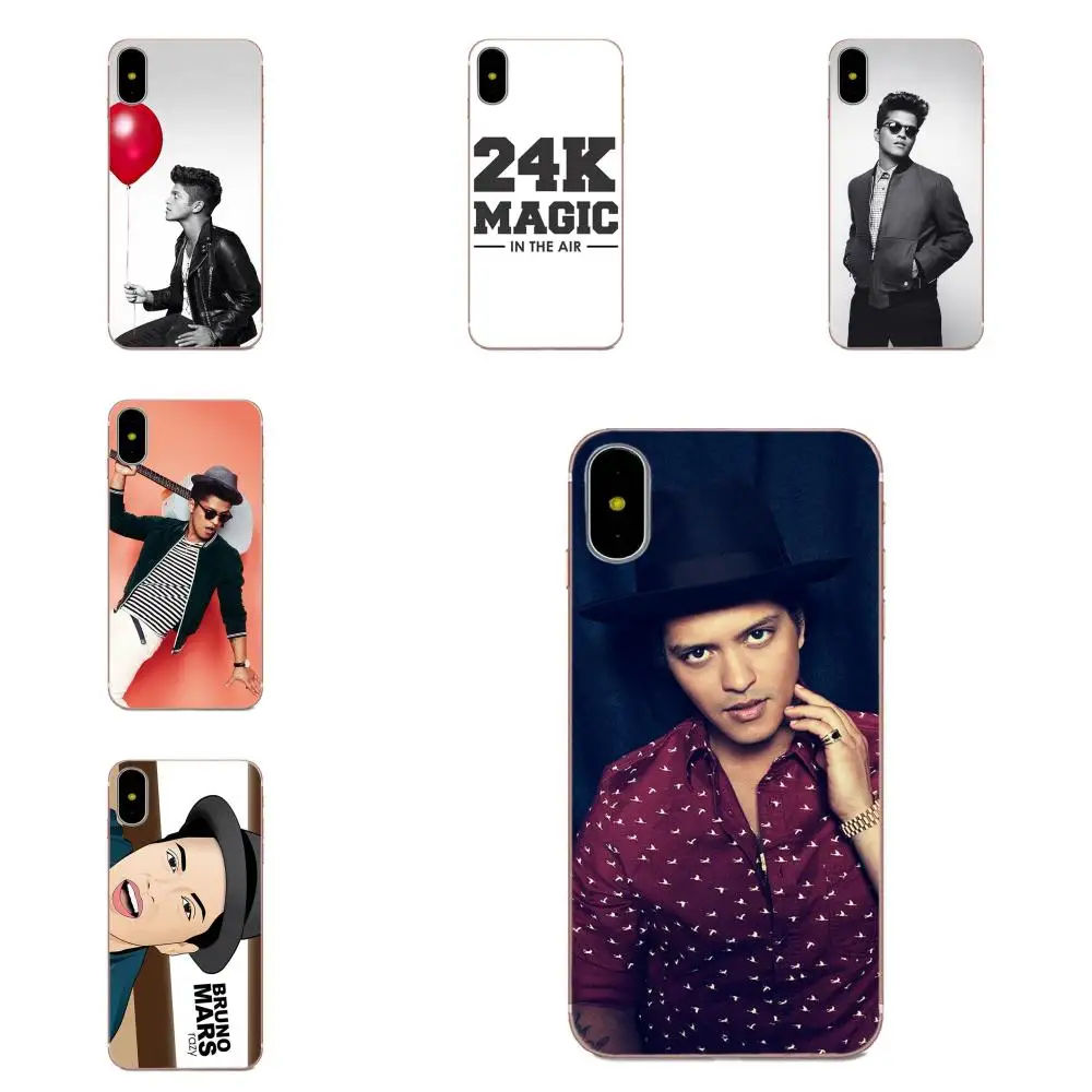 

For Xiaomi Redmi Mi Note 7 8 9 SE Pro Lite Go Play Soft TPU Fashion Cell Case 24k Magic Bruno Mars