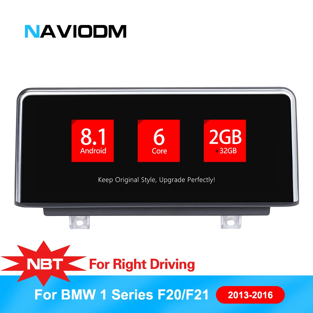 

Android 8.1 Right Driving Auto Navigation For BMW F20 F21 RHD Original NBT Car DVD Player Navigation Multimedia Player