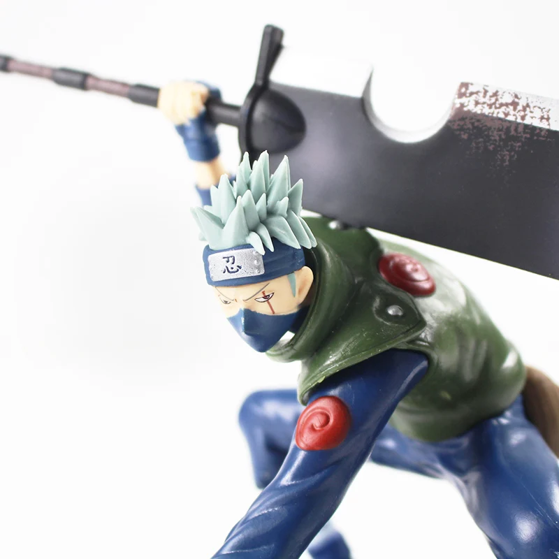 14 см Наруто Shippuuden GEM Hatake Kakashi Shinobi World War with Sword Ver. Фигурка Игрушка ПВХ куклы