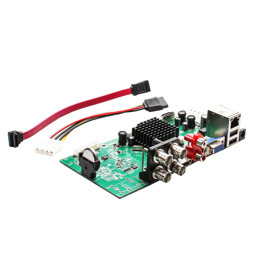 4Channel 5MP-N CCTV Recorder 5 in1 AHD CVI TVI CVBS 4CH CCTV DVR board Hybrid NVR Motion Detection  - 33049585825