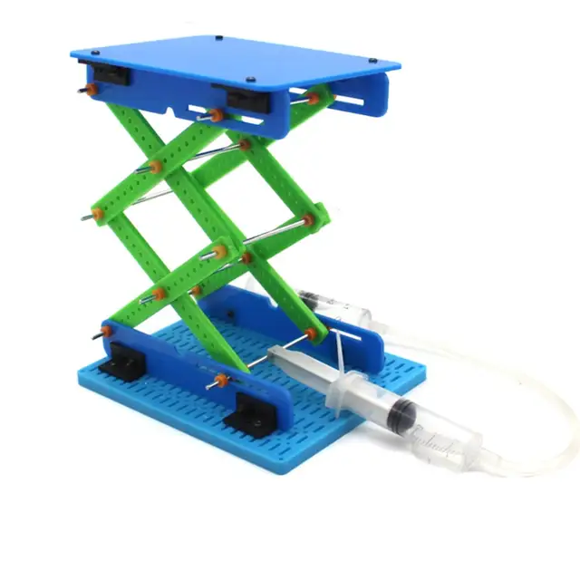 Diy Toy Model Hydraulic Lifting Platform Kids Toys Scissor Lift